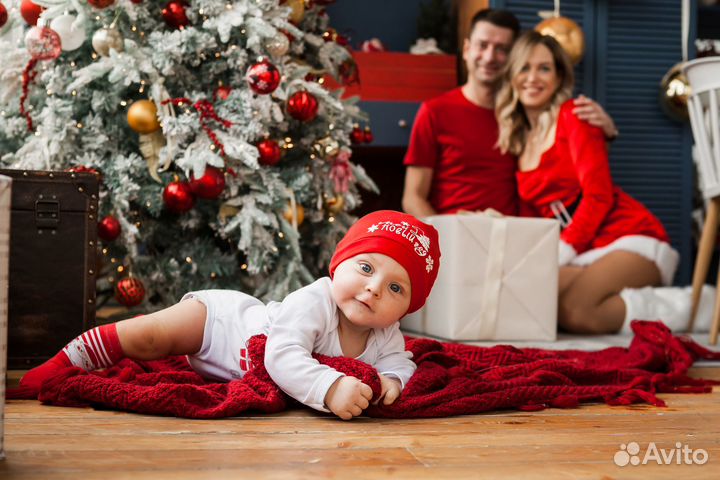 Новогодняя фотосессия со студией