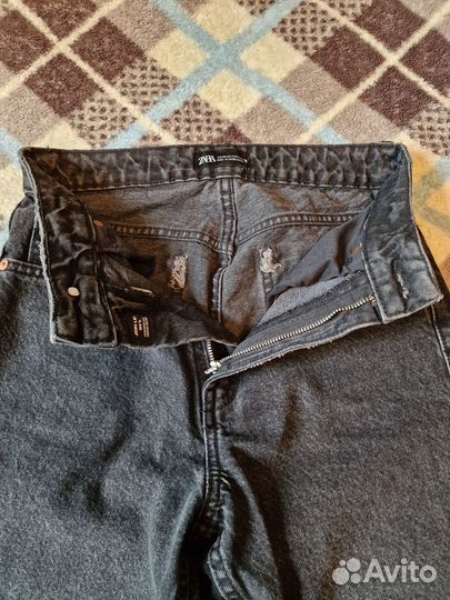 Черные джинсы Zara 34