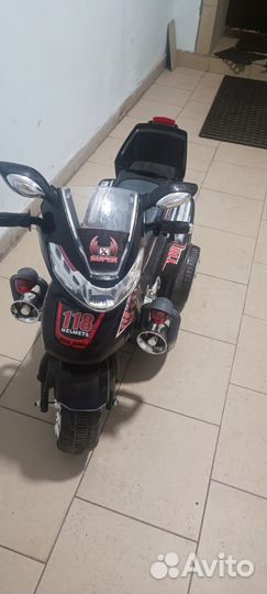 Детский мотоцикл на аккумуляторе бу