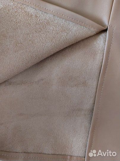 Юбка из экокожи