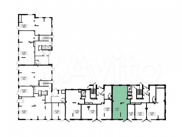 Продам торговое помещение, 94.7 м²