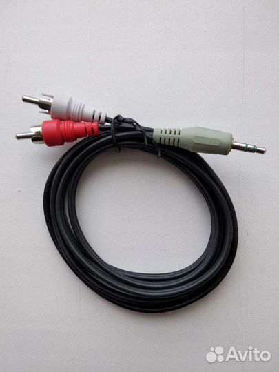 Кабель 3,5 jack на 2 RCA