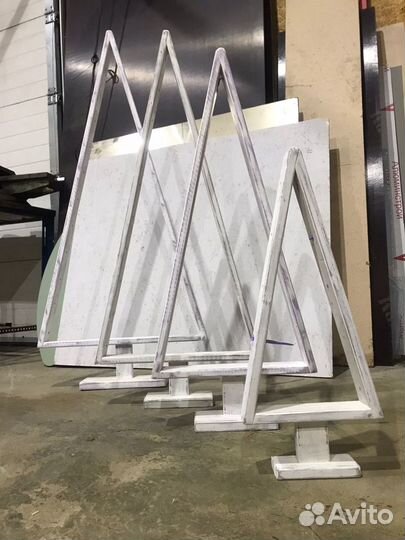 Деревянные елки