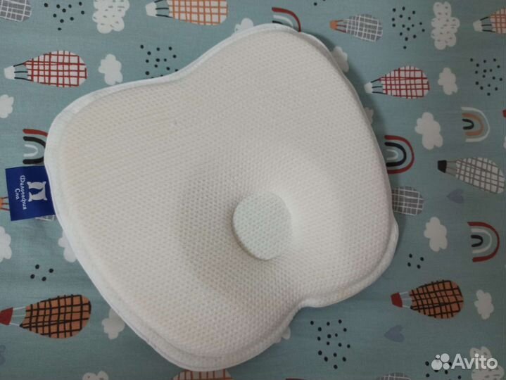 Подушка ортопедическая для новорождённых