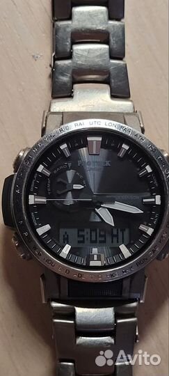 Часы casio pro trek prw
