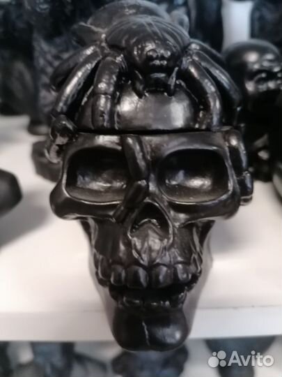 Пепельница череп. Чугун. Не Каслинское литьё