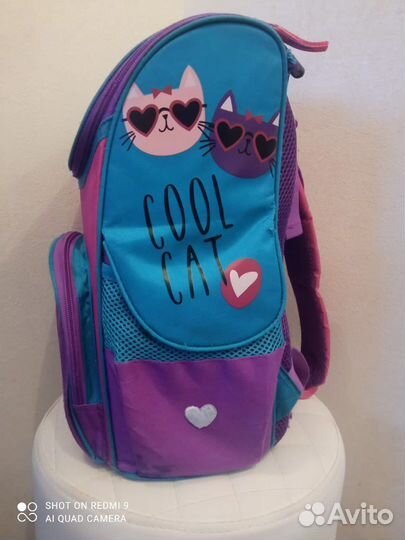 Рюкзак школьный для девочки бу