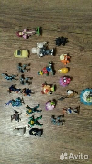 Игрушки из киндерсюрприза