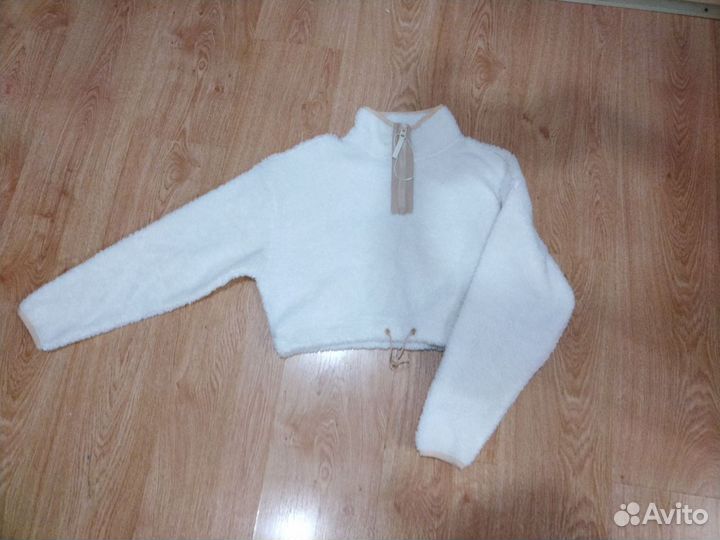 Теплая кофта барашка