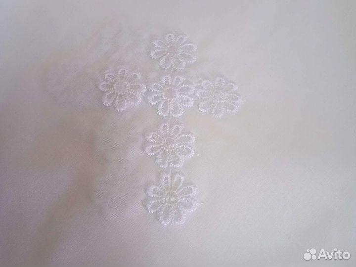 Косынка крестильная для девочки