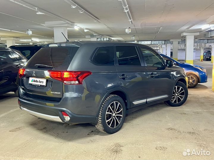 Mitsubishi Outlander 2.0 CVT, 2015, 135 000 км