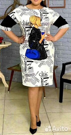 Платье Туника 50 54 56 размеры см замеры