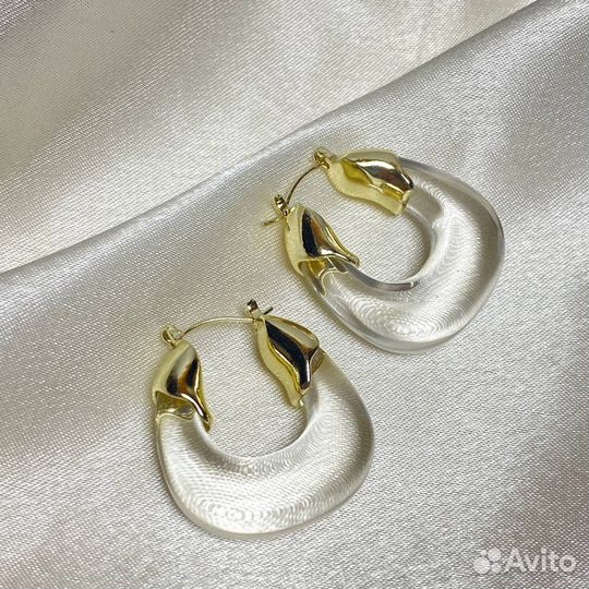 Серьги под Celine новые