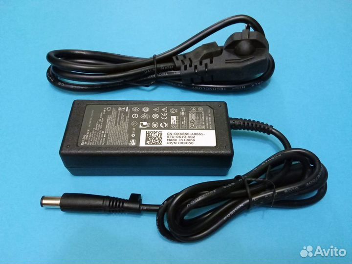 Зарядка для ноутбука Dell 19.5V 3.34A 65W 7.4x5.0