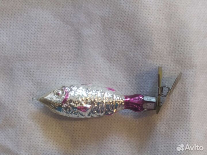 Ёлочная новогодняя игрушка из СССР