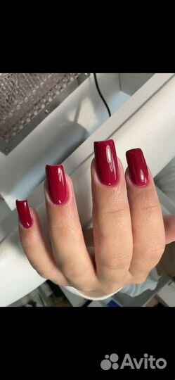 Маникюр с покрытием
