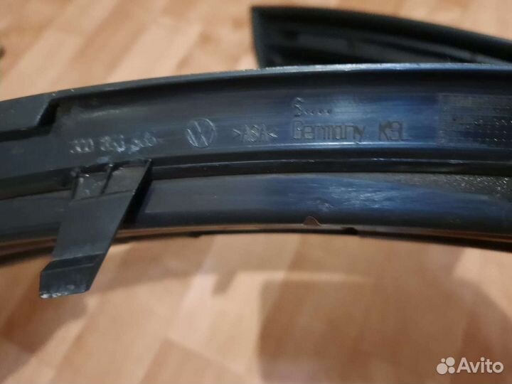 Решётки переднего бампера passat B6