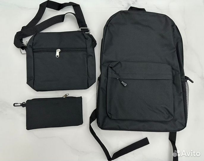 Школьный рюкзак 3 в 1/сумочка/пенал