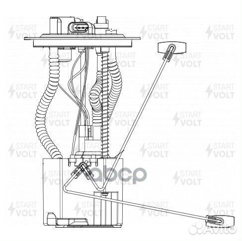 Модуль топл. насоса для а/м ГАЗель Next (13)