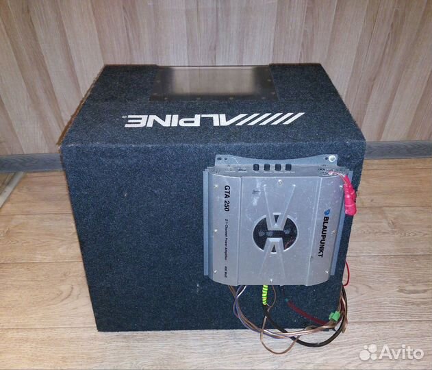 Сабвуфер alpine