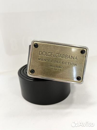 Ремень кожаный Dolce&Gabbana