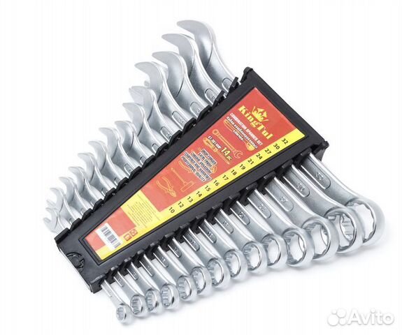 Набор ключей комбинированных14пр. (10, 12-19, 21,2