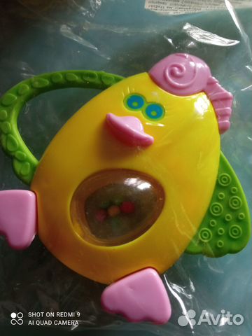Новая игрушка погремушка курица яйцо