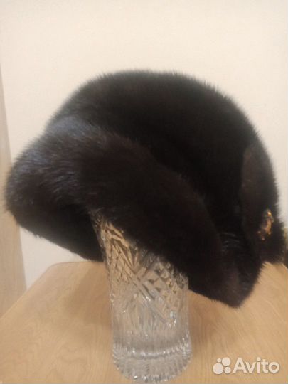 Берет норковый