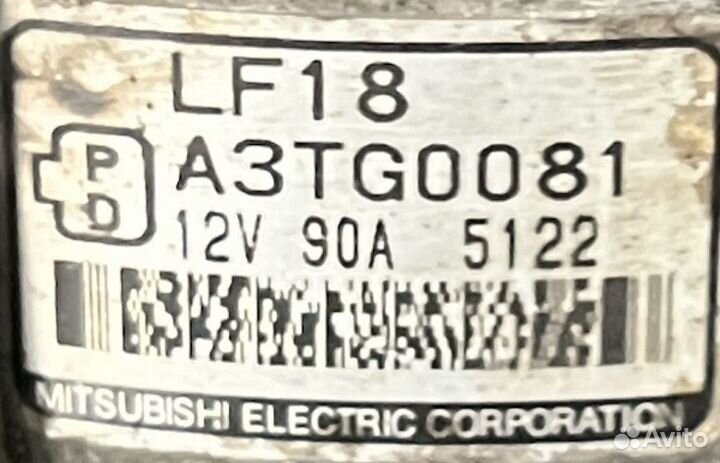 Генератор Mazda 6 GG