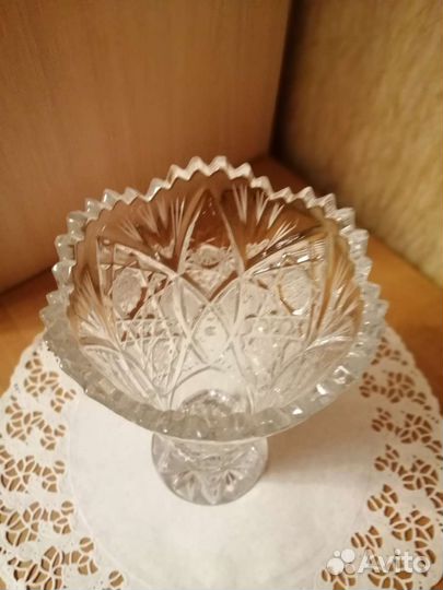 Ваза хрустальная СССР