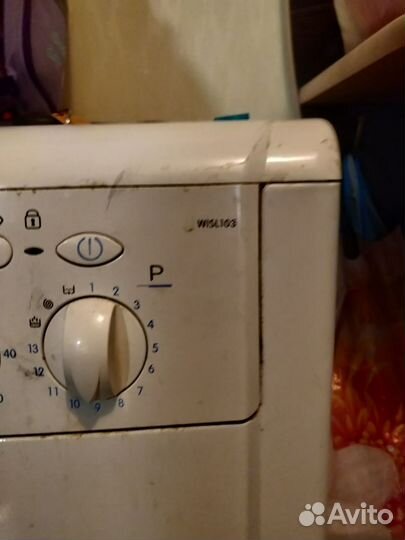 Стиральная машина indesit wisl103