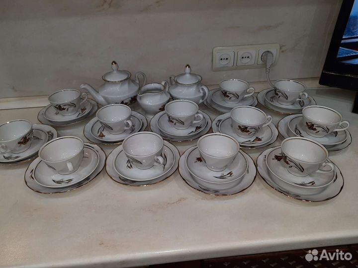 Набор столовой посуды фарфор