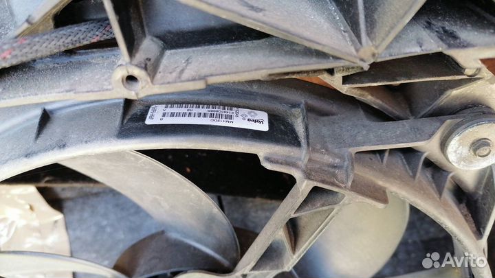 Вентилятор радиатора Рено Сценик 3 Renault Scenic