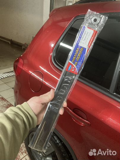 Накладки на пороги VW Tiguan I (2007-2016)