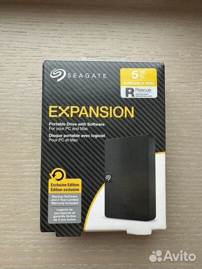 Внешний жесткий диск Seagate Expansion 5TB