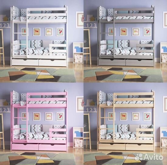 Двухярусная кровать