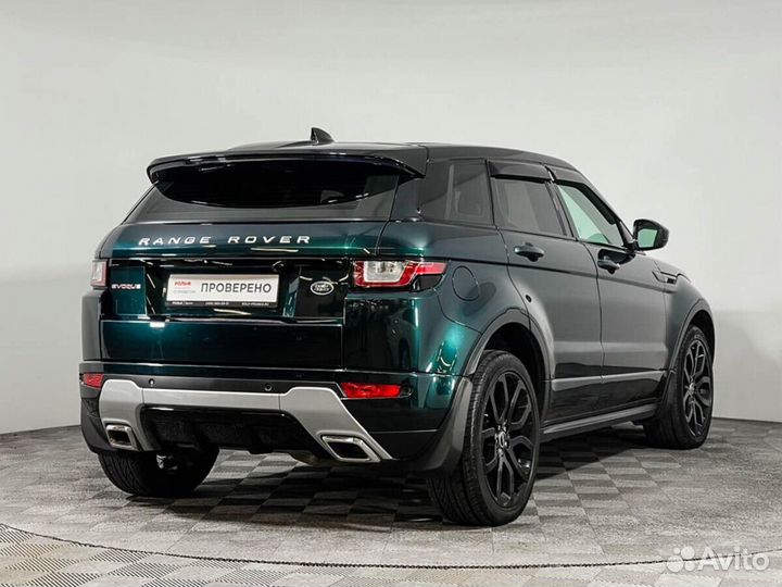 Land Rover Range Rover Evoque 2.0 AT, 2017, 67 275 км