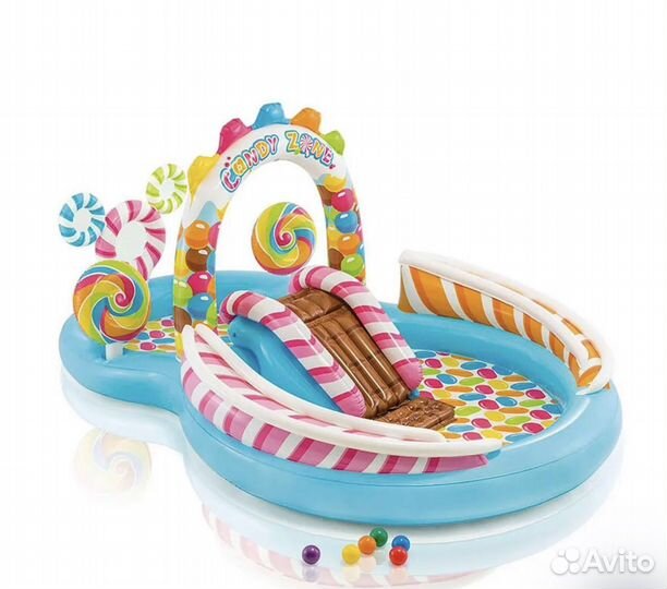 Надувной игровой центр бассейн