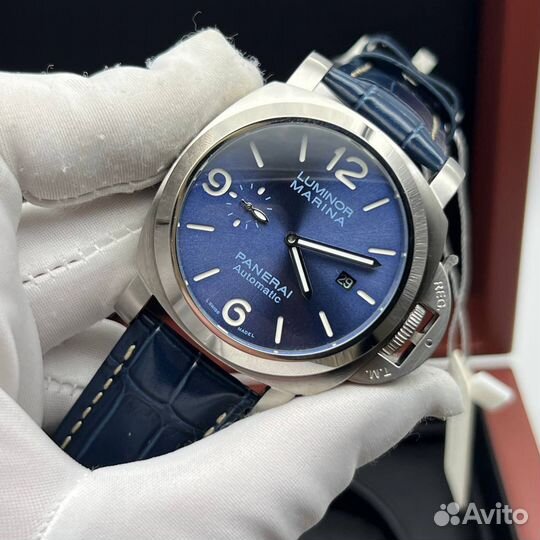 Часы мужские Panerai Luminor blue