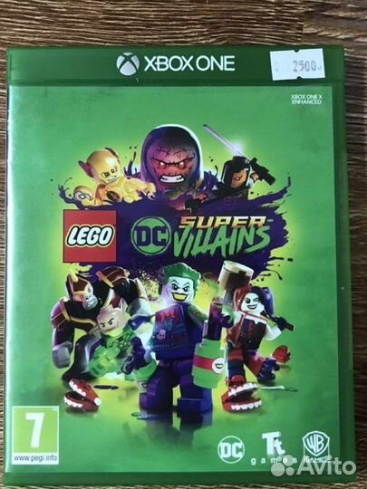 Игры на xbox one диски Lego DC Super villains