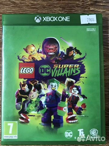Игры на xbox one диски Lego DC Super villains