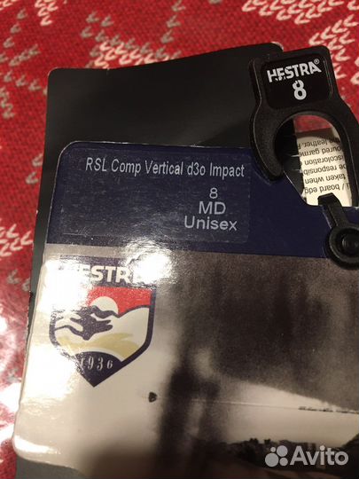 Горнолыжные перчатки hestra rsl comp vertikal cut