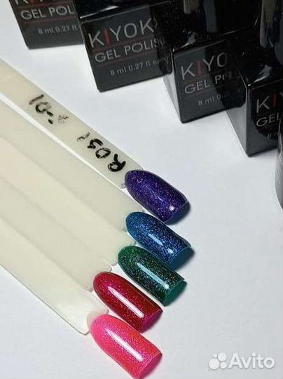 Цветные гель-лаки для ногтей Fresh prof