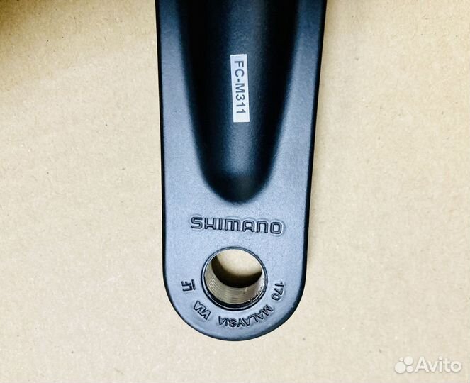 Новые шатуны Shimano FC-M311 Altus