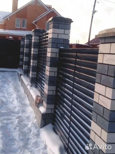 Забор жалюзи