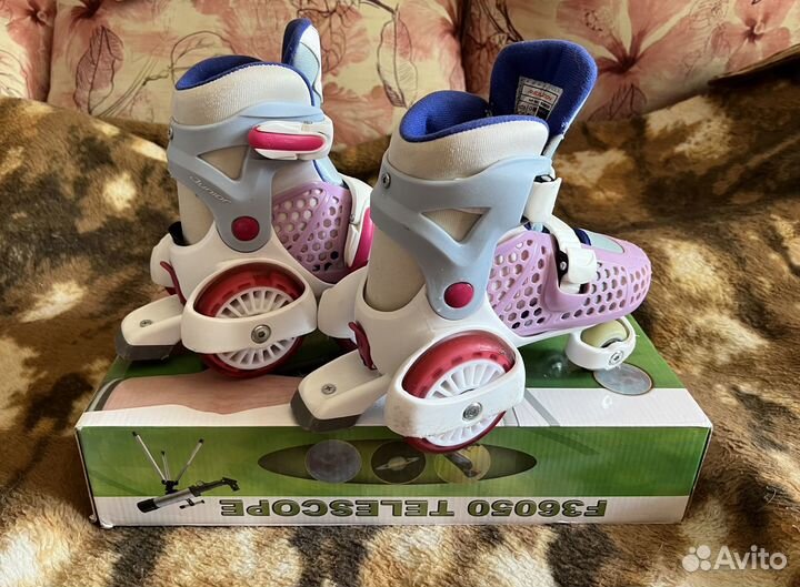 Детские раздвижные ролики 29-32
