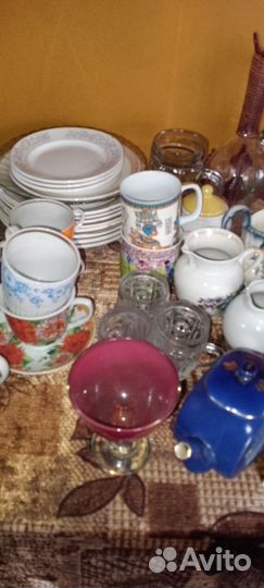 Посуда СССР разная