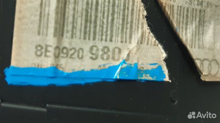 Панель приборов Audi A4 B6 2000-2004 седан 1