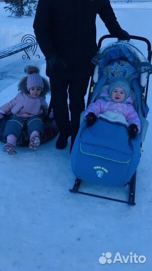 Санки коляска ника