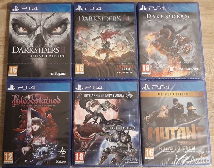 Ps4 игры (новые в пленке) обновлено 2.07